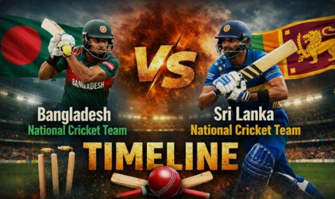 Sri Lanka National Cricket Team Vs Bangladesh National Cricket Team Timeline
