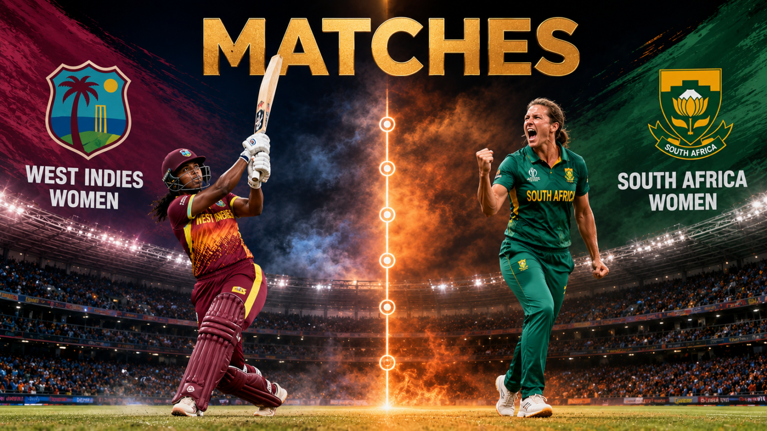 West Indies Women Vs South Africa Women's National Cricket Team Matches