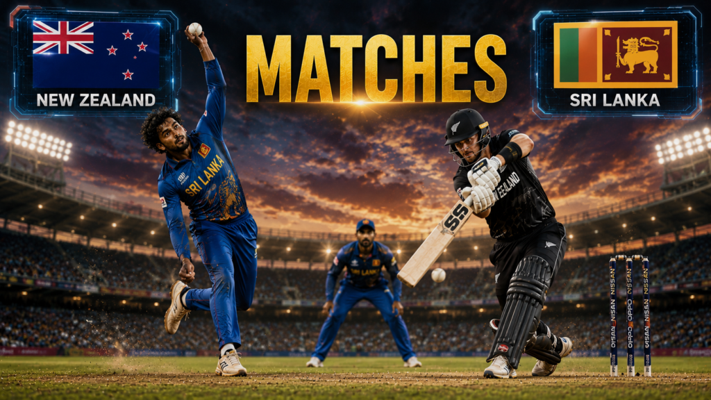 New Zealand National Cricket Team Vs Sri Lanka National Cricket Team Matches