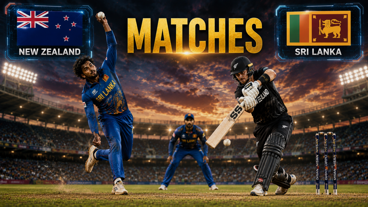 New Zealand National Cricket Team Vs Sri Lanka National Cricket Team Matches