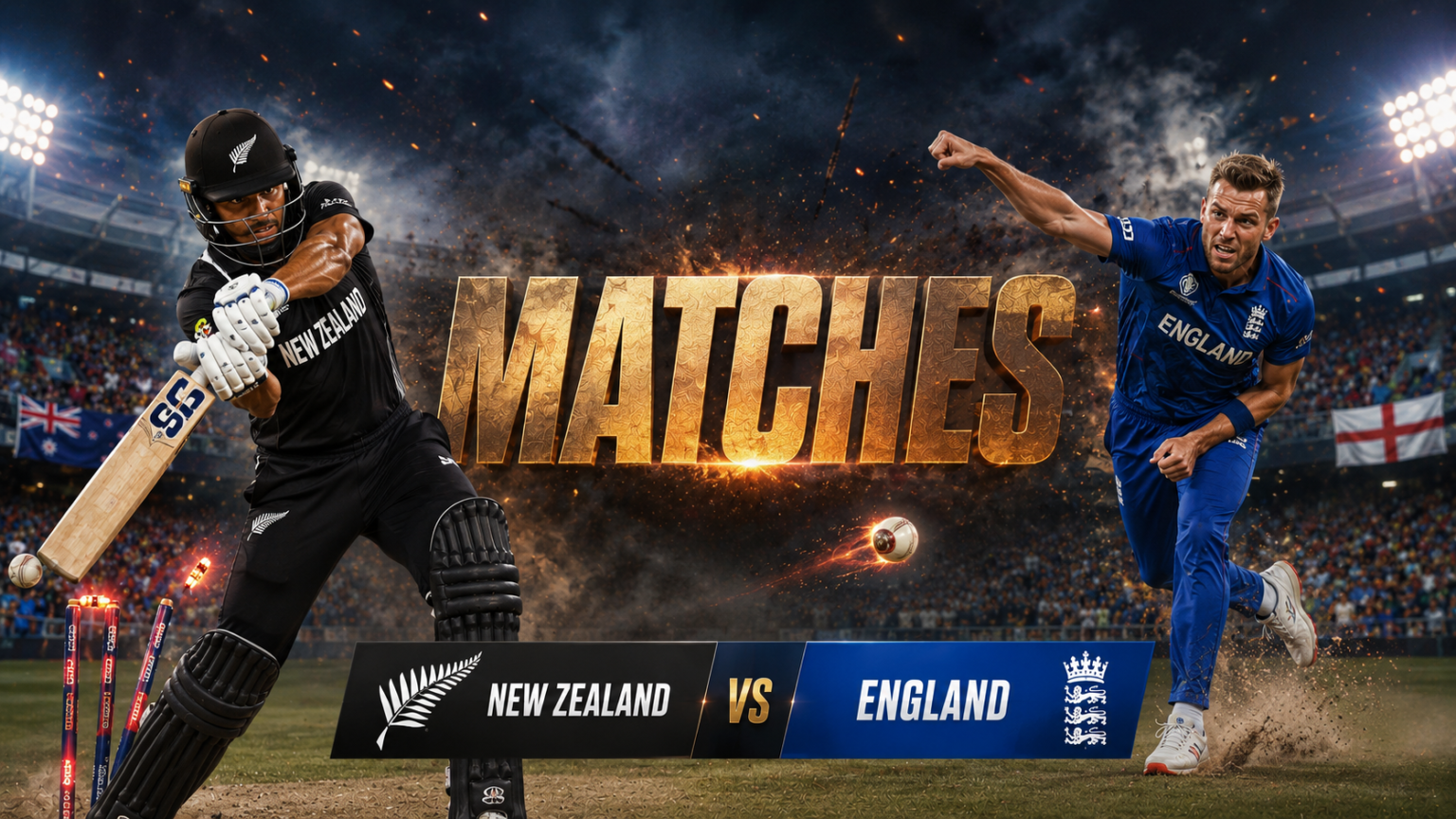New Zealand National Cricket Team Vs England Cricket Team Matches